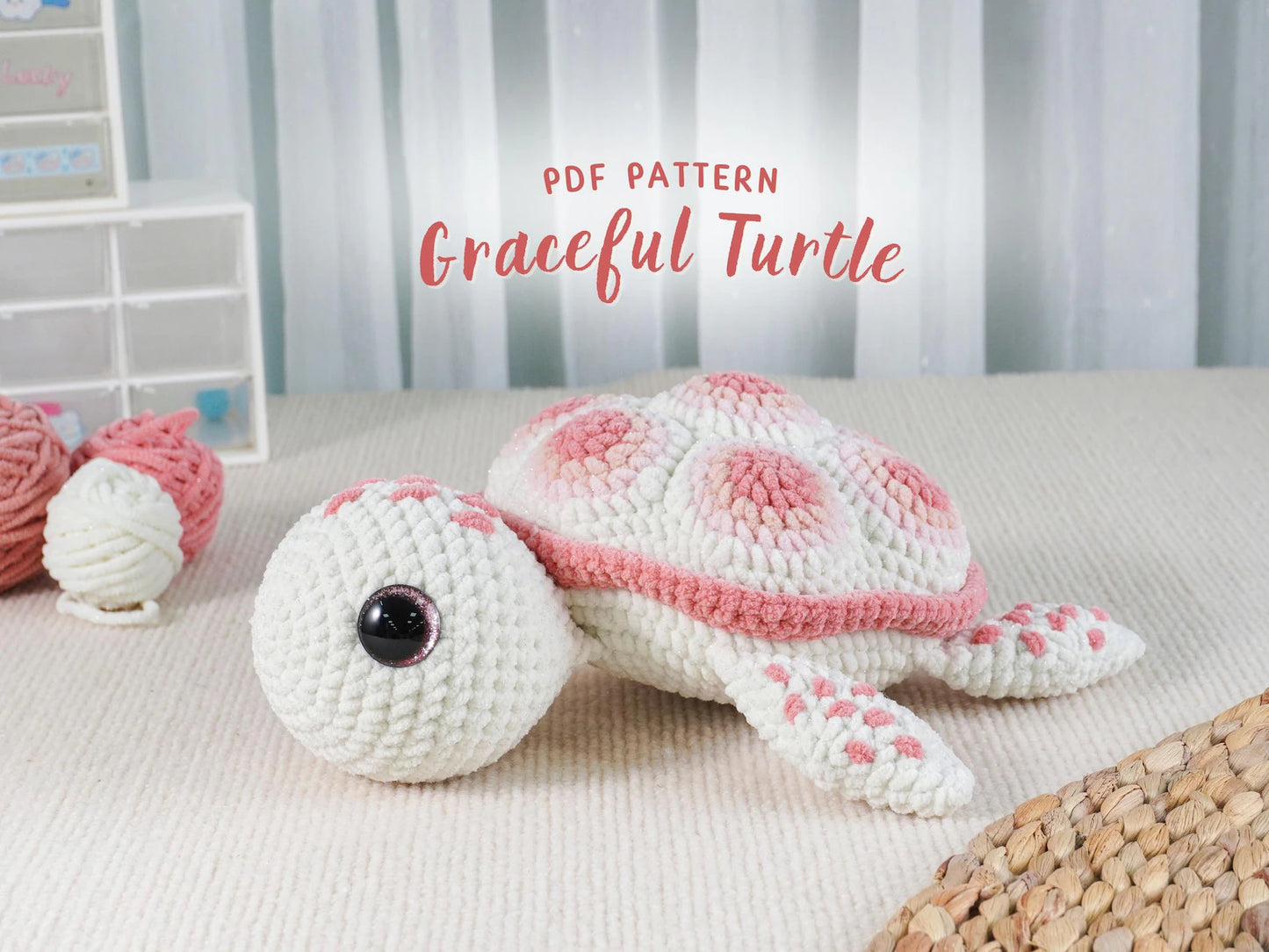 Graceful Turtle Amigurumi | DIY Crochet Pattern (PDF)