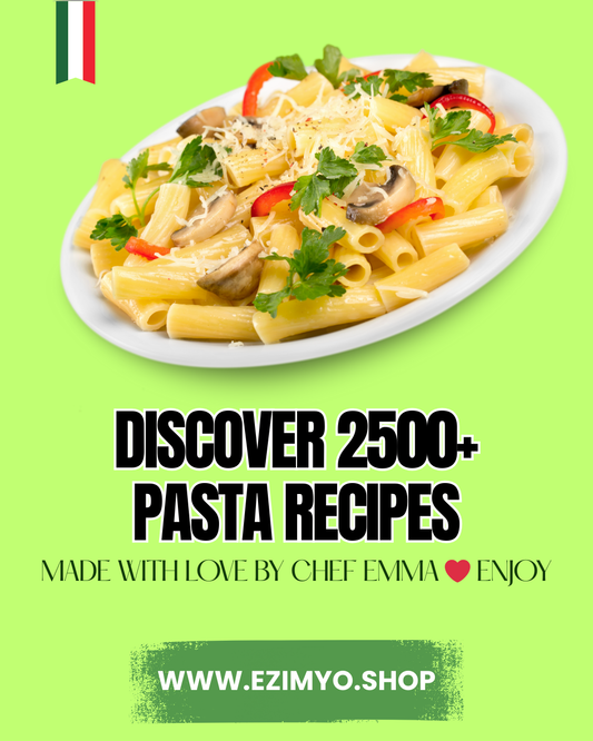 2500 Pasta Recipes – The Ultimate Digital Cookbook Collection