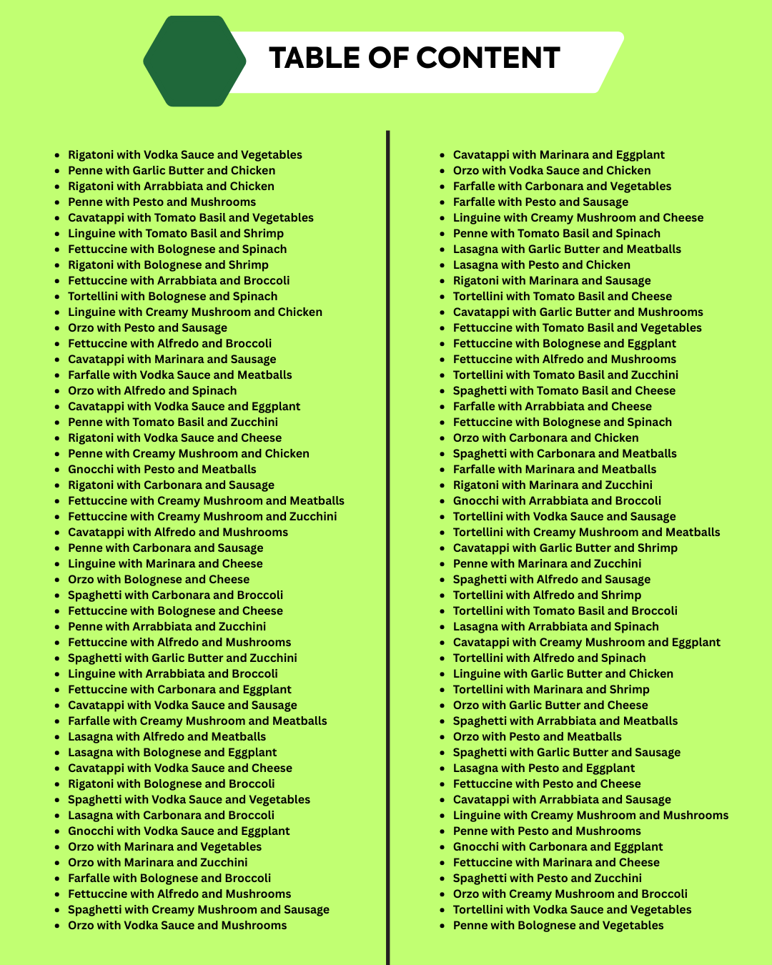 2500 Pasta Recipes – The Ultimate Digital Cookbook Collection