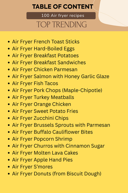 100 Air Fryer Recipes | PDF eBook