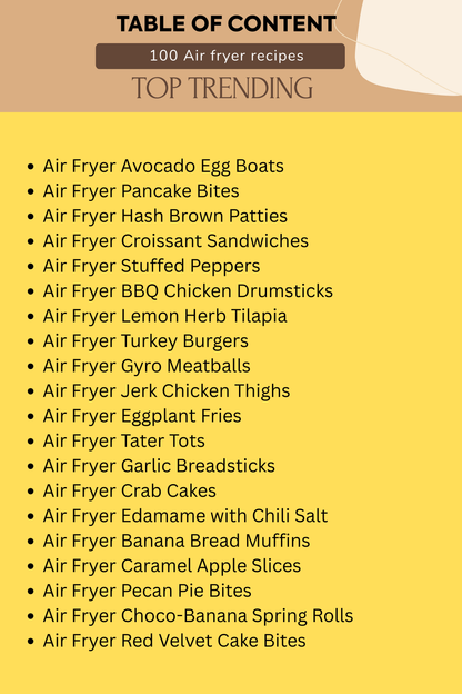 100 Air Fryer Recipes | PDF eBook