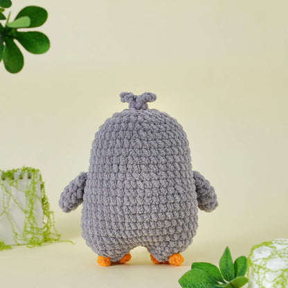 Penguin Low-Sew Amigurumi Crochet Pattern (PDF)