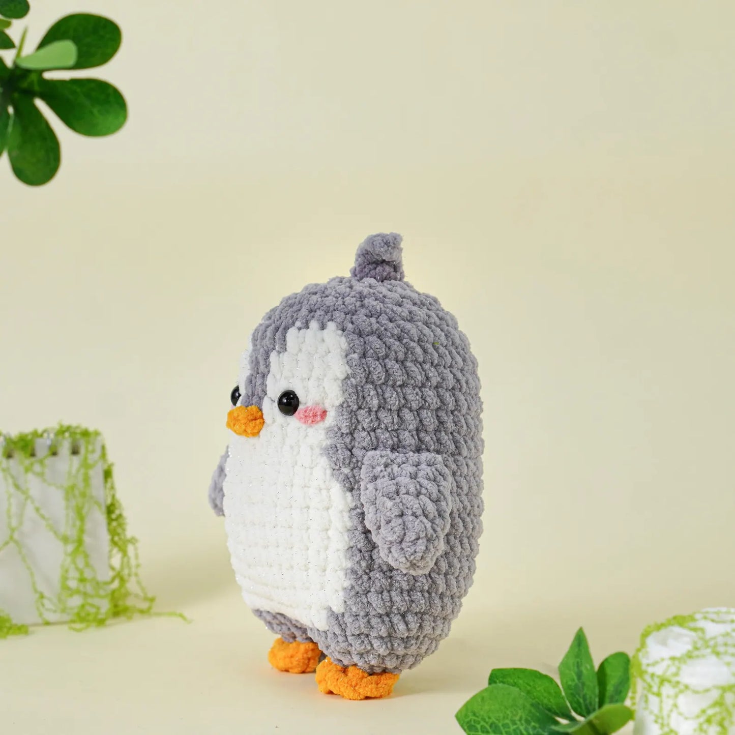 Penguin Low-Sew Amigurumi Crochet Pattern (PDF)