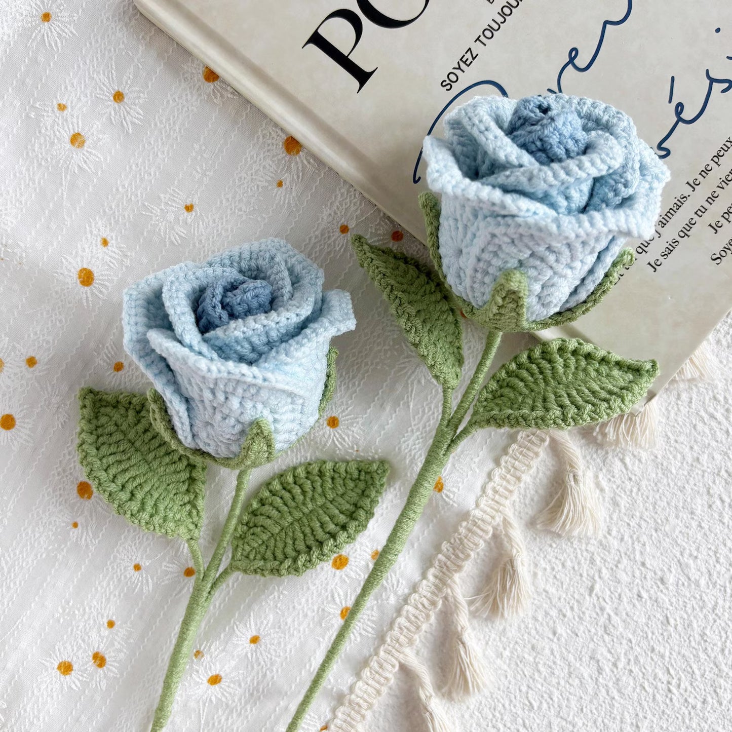 DIY Bell Rose Crochet Pattern | Flower Bouquet PDF