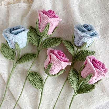 DIY Bell Rose Crochet Pattern | Flower Bouquet PDF